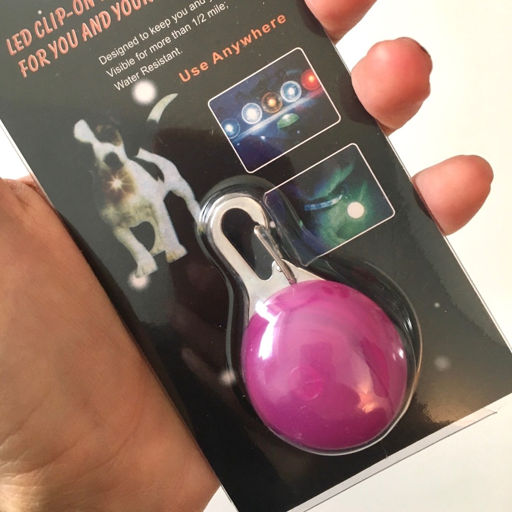 Pink Night Light for Dogs Cats Pets NWT - Picture 5 of 11